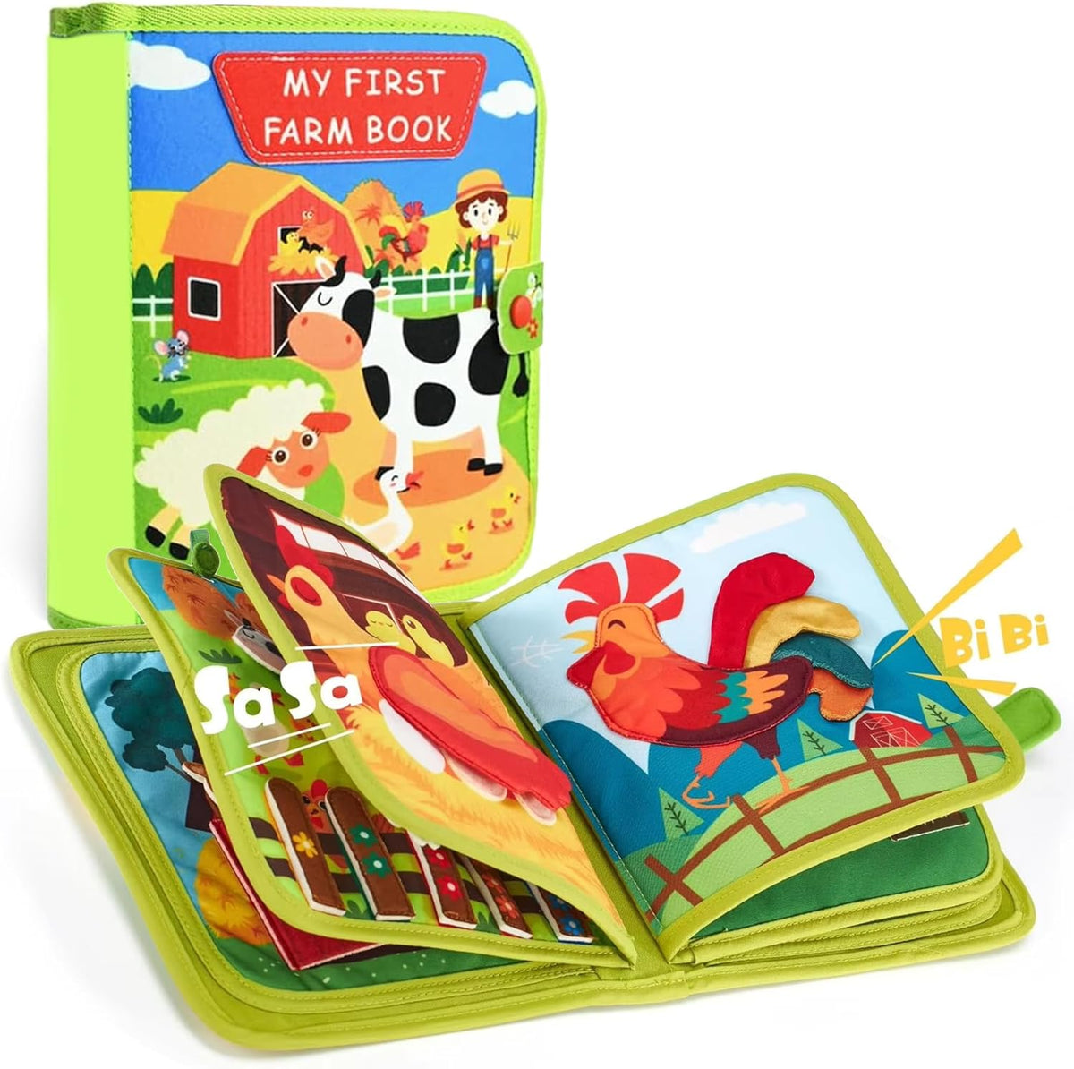 Educational Montessori Farm Story Book