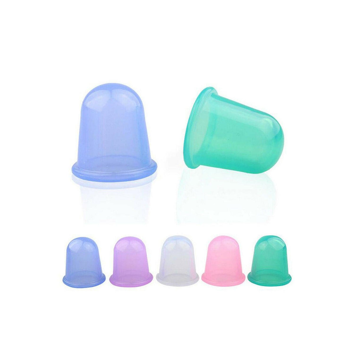 Silicone Cups for Massage - 1PC Vacuum Cupping Therapy Anti Cellulite Massage Cups