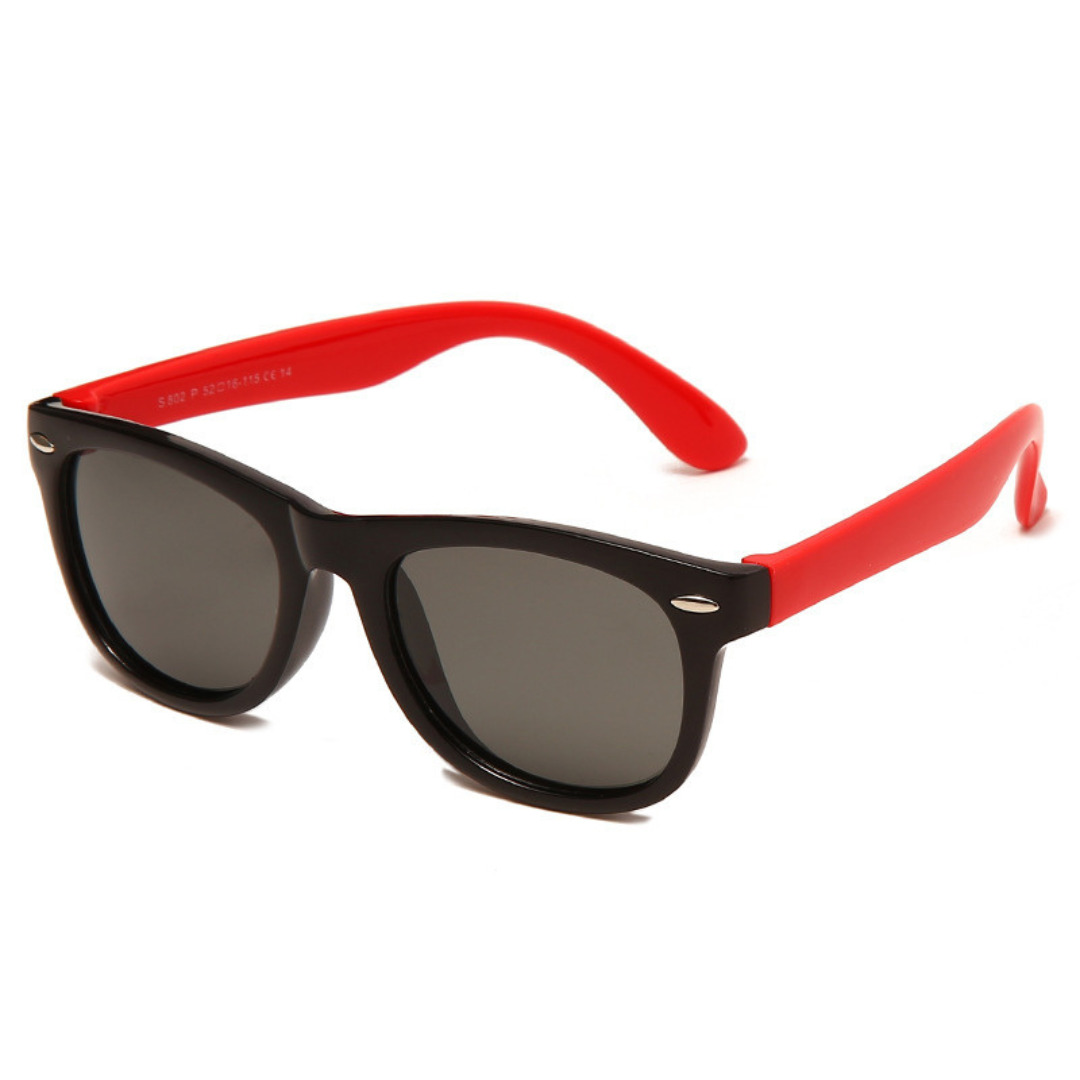 Kids flex sunglasses with flexible unbreakable frames