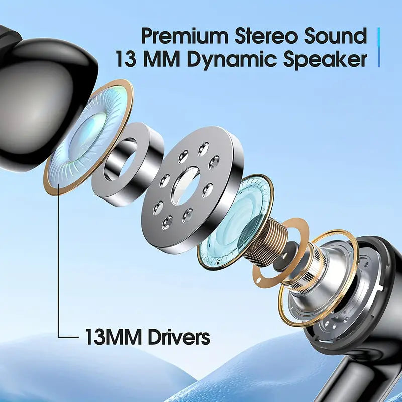 Wireless Earbuds – Deep Bass & HD Sound