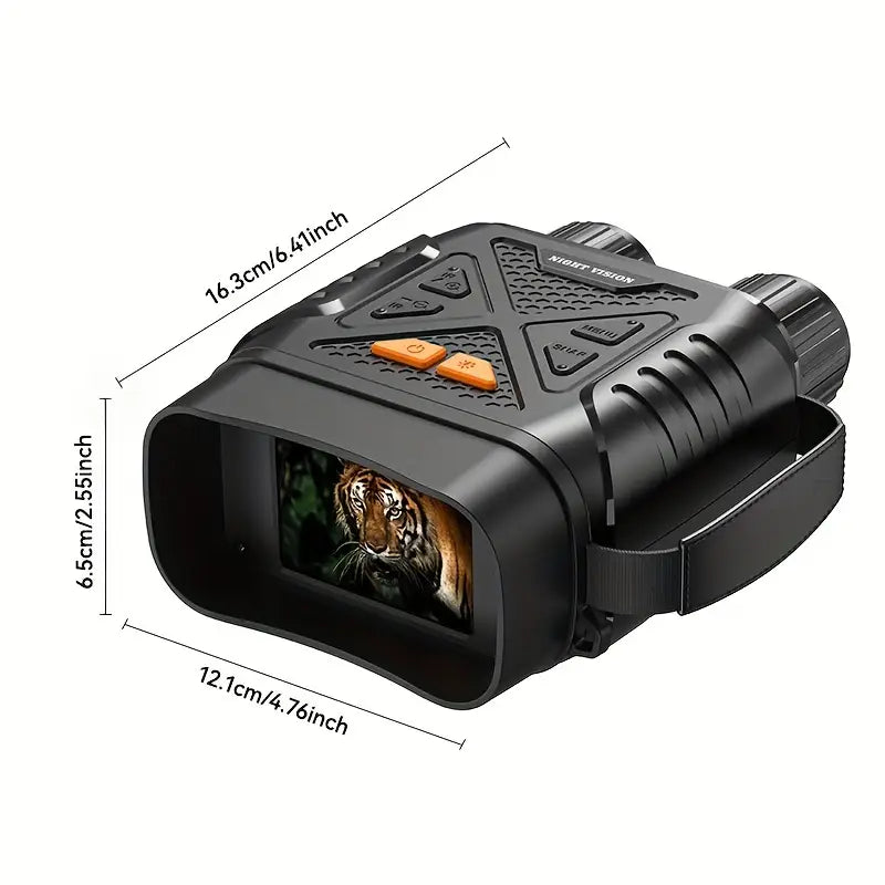 Night Vision Binoculars – Digital IR + LCD Screen