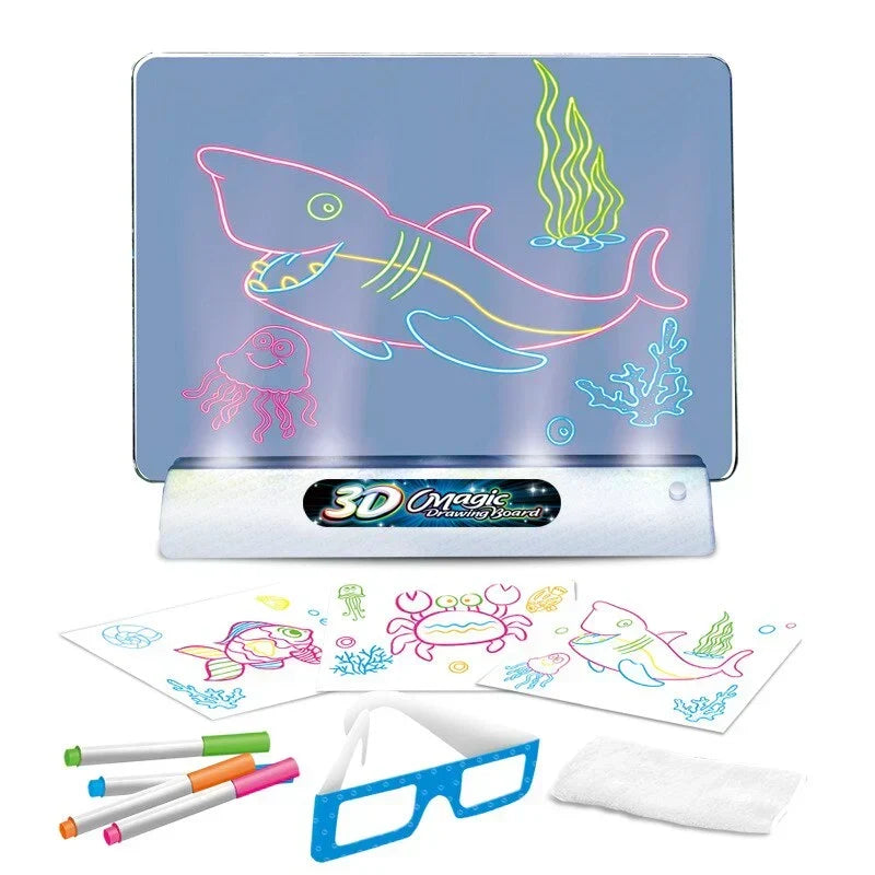 Glow Art Drawing Board
