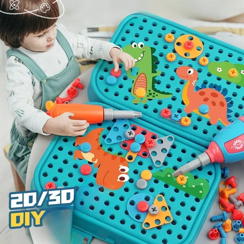 Dino Craftsman construction play set for children