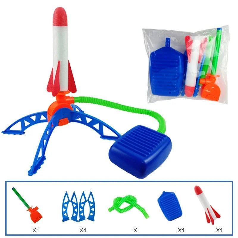 Children's foam rocket launcher