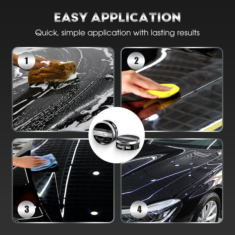 🔥🚗2-in-1 polishing and protective titanium ceramic wax paste