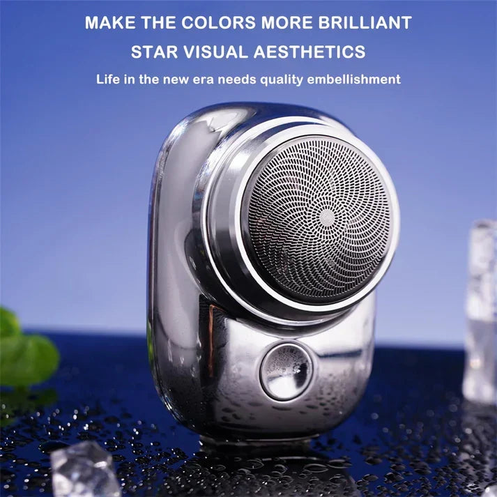 Mini Portable Face Cordless Shavers Rechargeable USB Electric Shaver Wet
