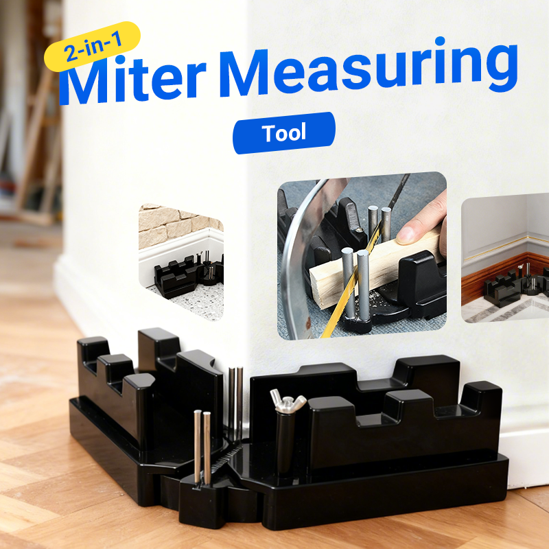 👨‍🔧📐2-in-1 Measuring and Miter Saw Tool