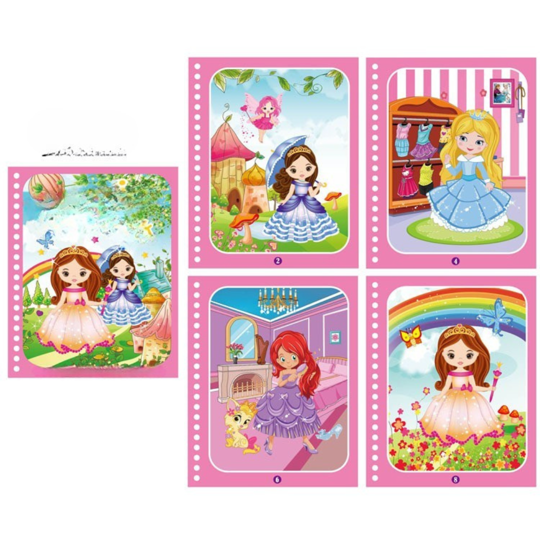 Magic Water Drawing Book