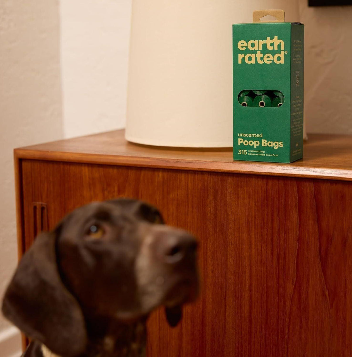 Dog Poo Bag Earth Rated-   Poo Bag with Lavender Scented & Unscented Refill Rolls 315Pk