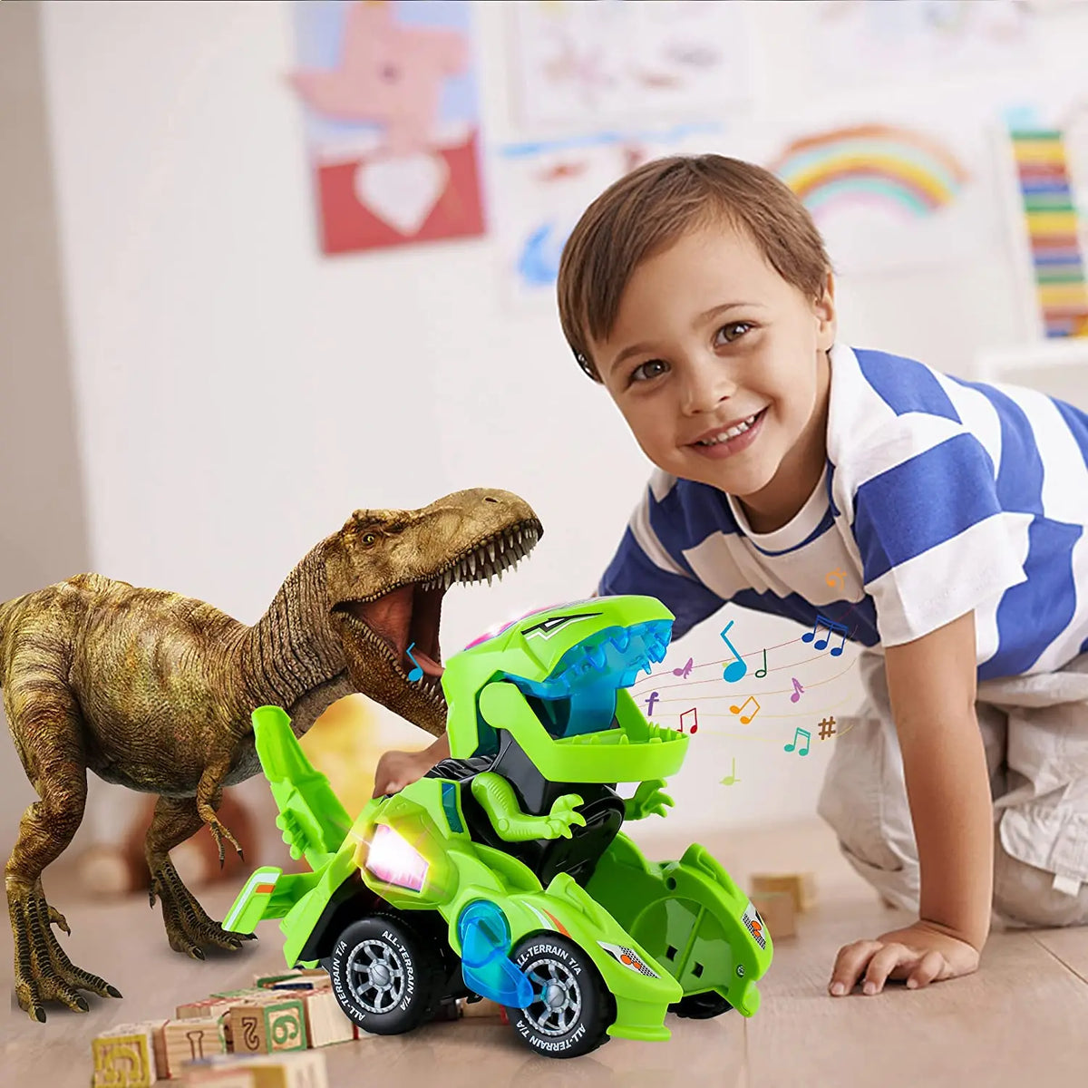 Dino Robo Transformer