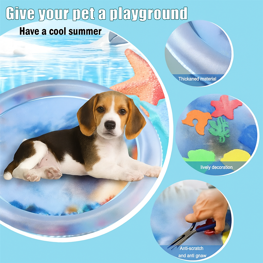 Interactive Cooling Water Bed for Dogs 2.0