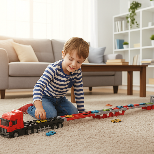Racing Track Truck Toy for Children