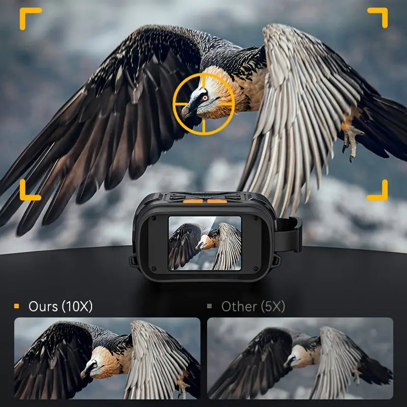 Night Vision Binoculars – Digital IR + LCD Screen