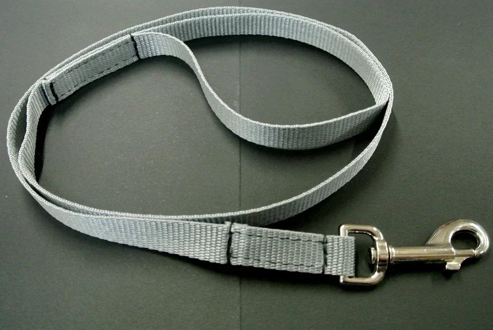 Dog Running Leash - 45" Puppy Small Dog Walking Lead 13mm Wide Strong Durable Webbing