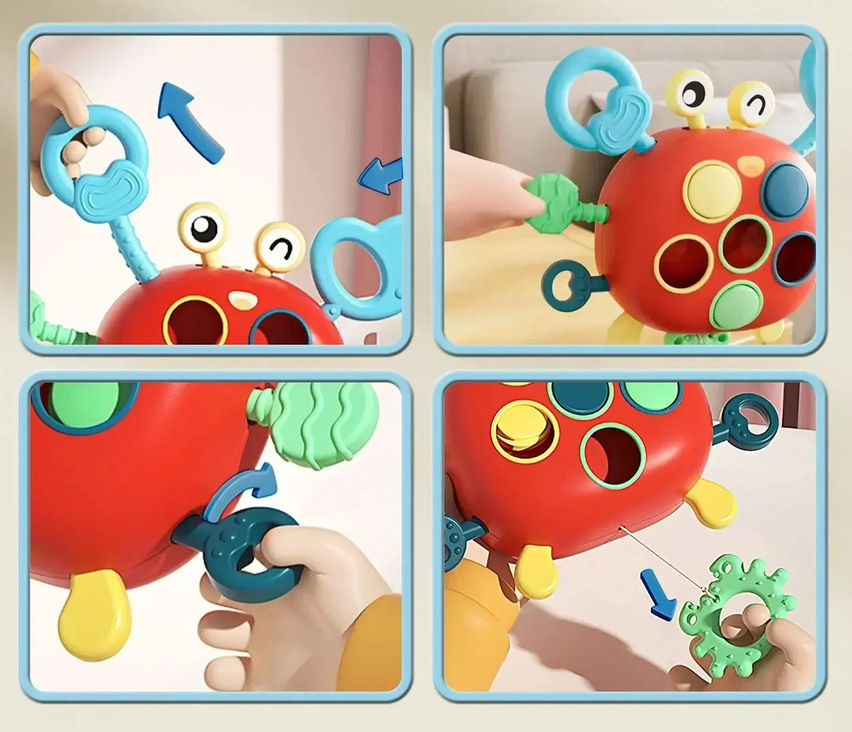 Colourful Crab Toy