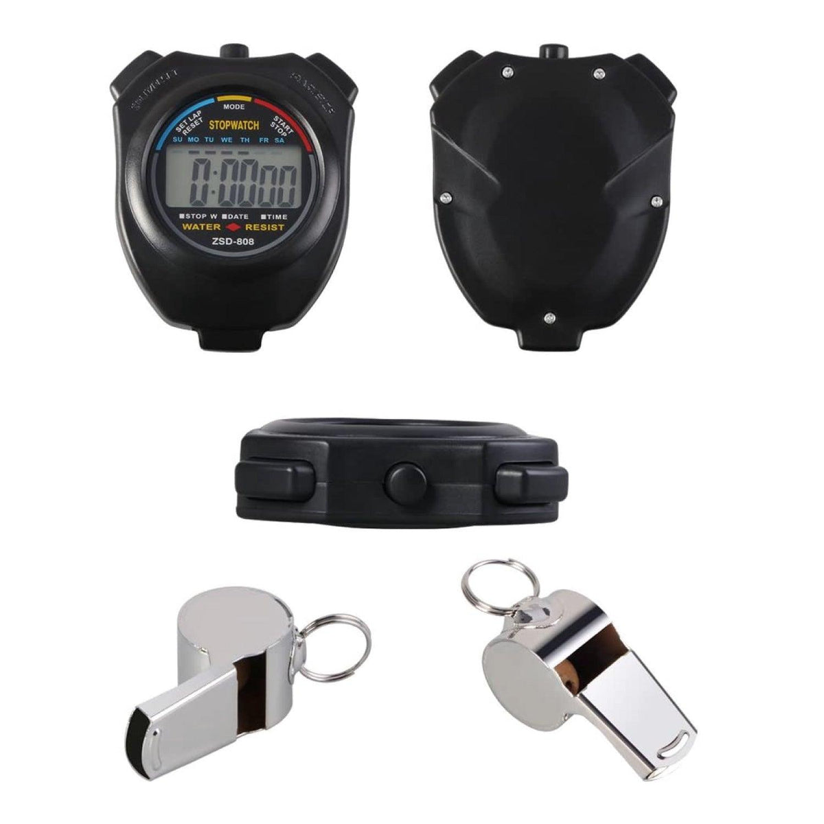 Sports and Referee Digital Stop Watch Timer - Digital Sport Stopwatch Timer, for Football, Basketball, Running, Swimming, Fitness