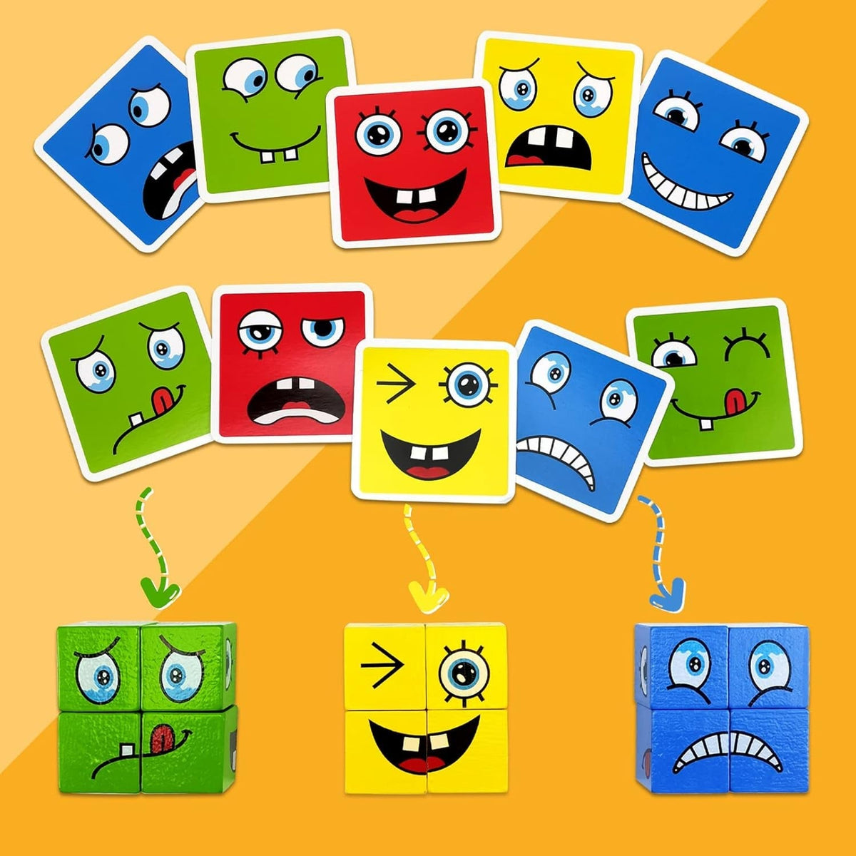 FaceCube - Family Game Set
