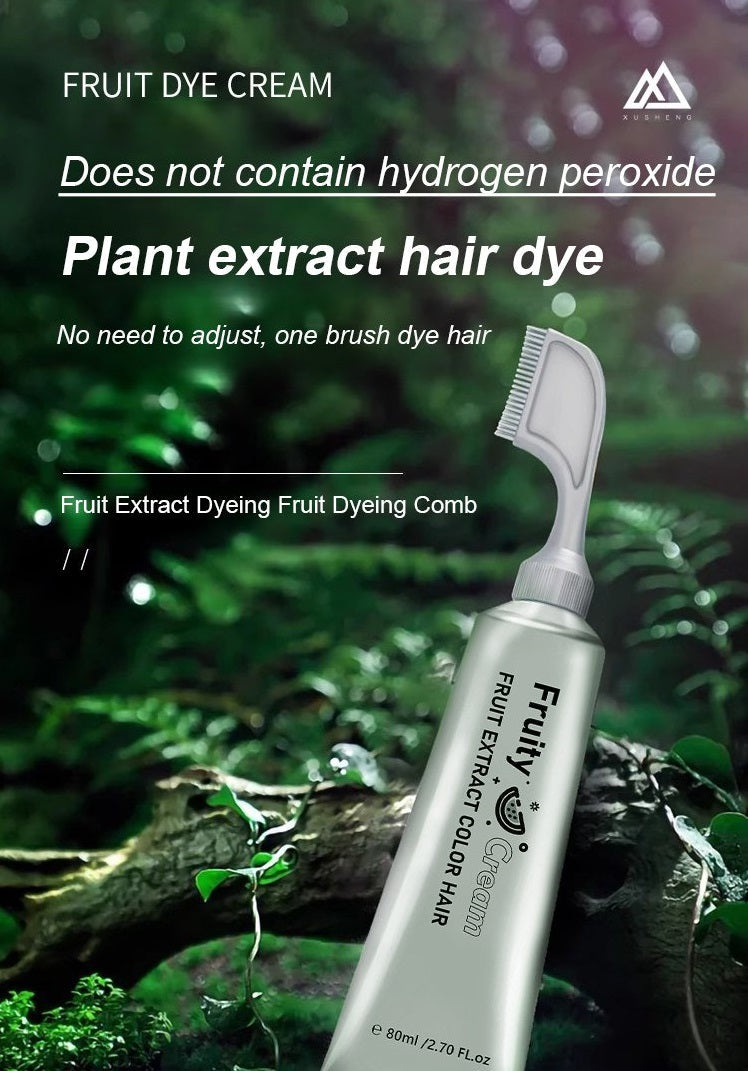 🔥Buy 2 Get 1 Free🔥Fruit Essence Hair Dyeing Comb