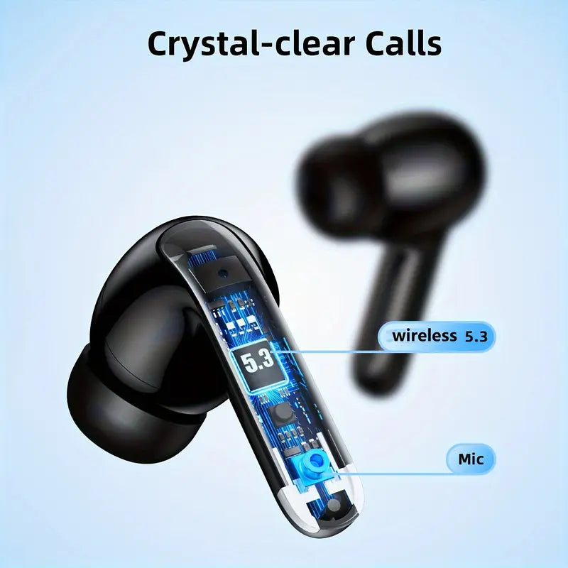 Wireless Earbuds – Deep Bass & HD Sound