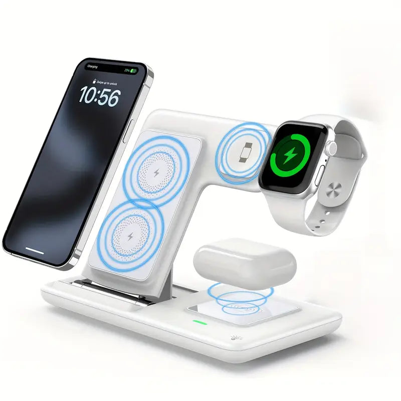 3-in-1 Folding Wireless Charging Station