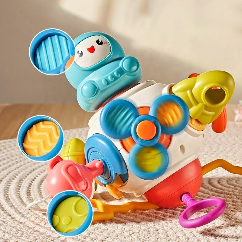 Children's Montessori Activity Cube - Perfect for On-the-Go