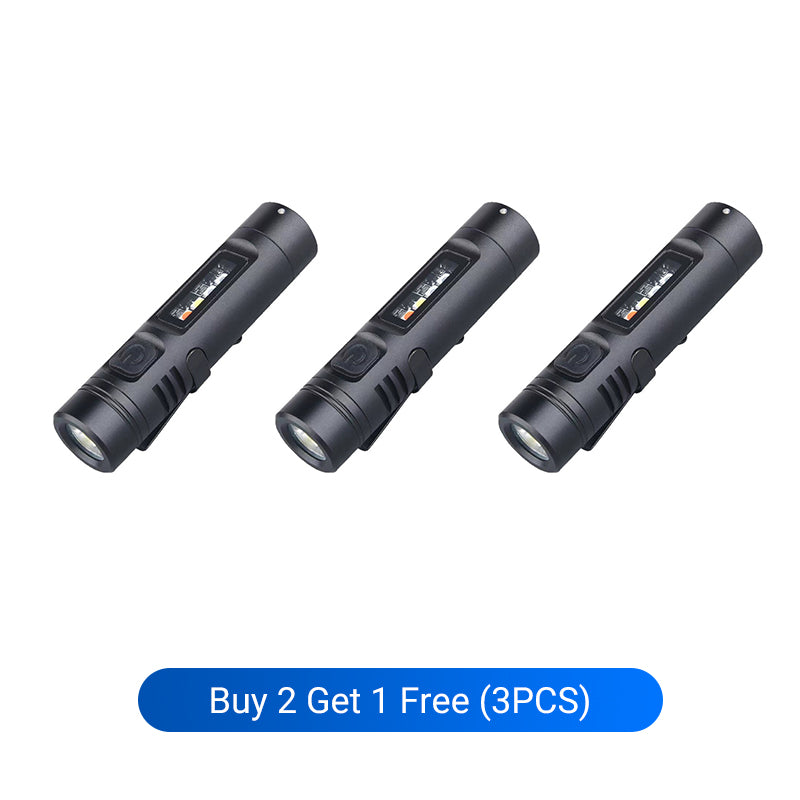 🎁Buy 2 Get 1 Free🔥💥Multi-Functional Aluminum Alloy Mini Flashlight✨