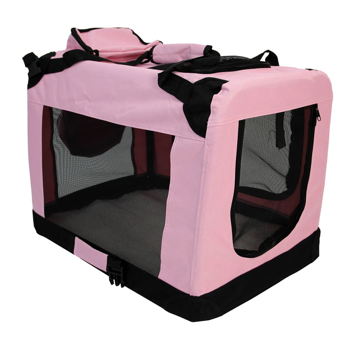 Pet Travel Crate - Pets Fabric Dog Crate Puppy Carrier Cat Travel Cage Carry Pet Bag