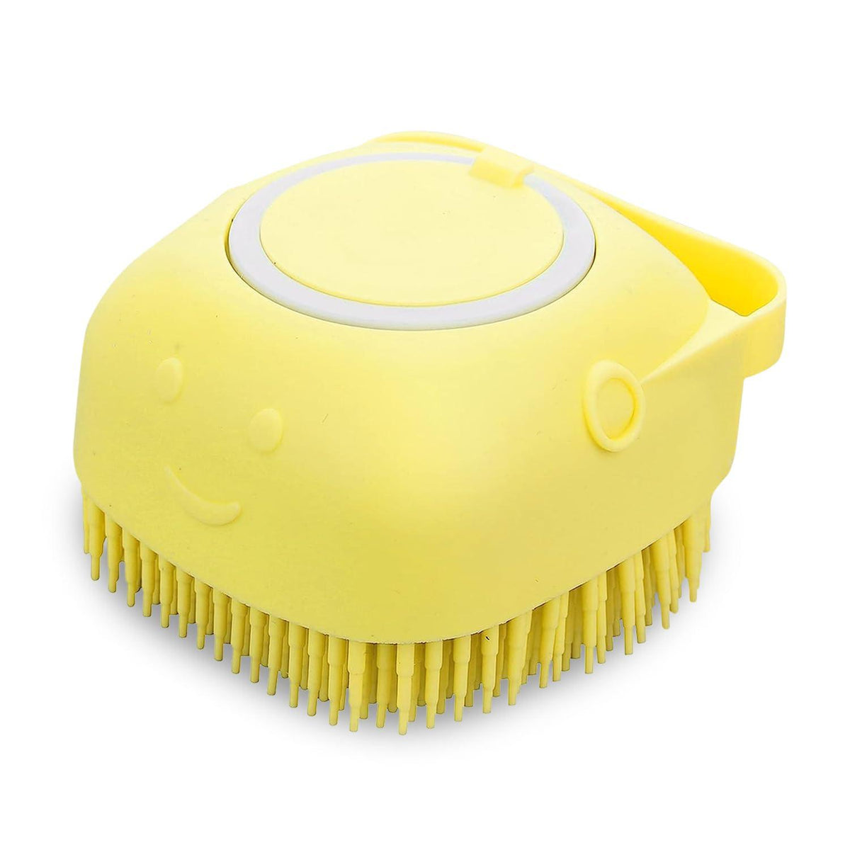 Pet Bath Brush - Pet Dogs Cat Massage Bath Brush Scrubber Shampoo Silicone Dispenser Shower Soft