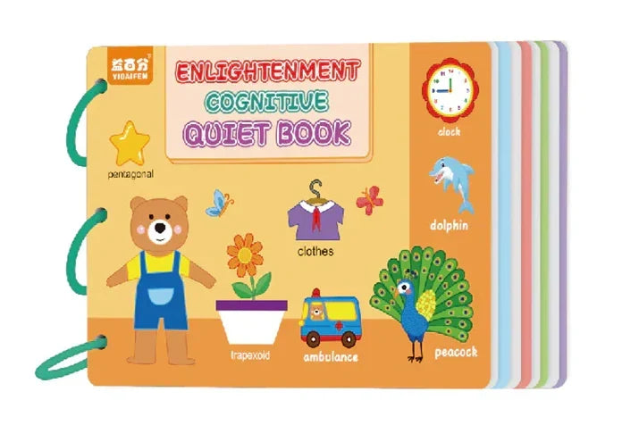 Cognitive Development Activity Book - Interactive Felt Book