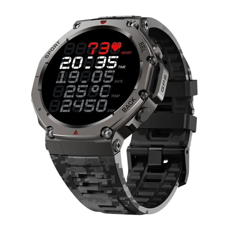 Airwatch T-Rex Military GPS Smartwatch – Waterproof Rugged Sports Watch