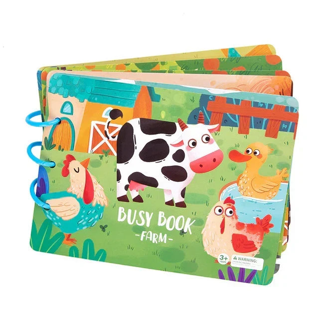 Animal and Dino Adventure Interactive Book