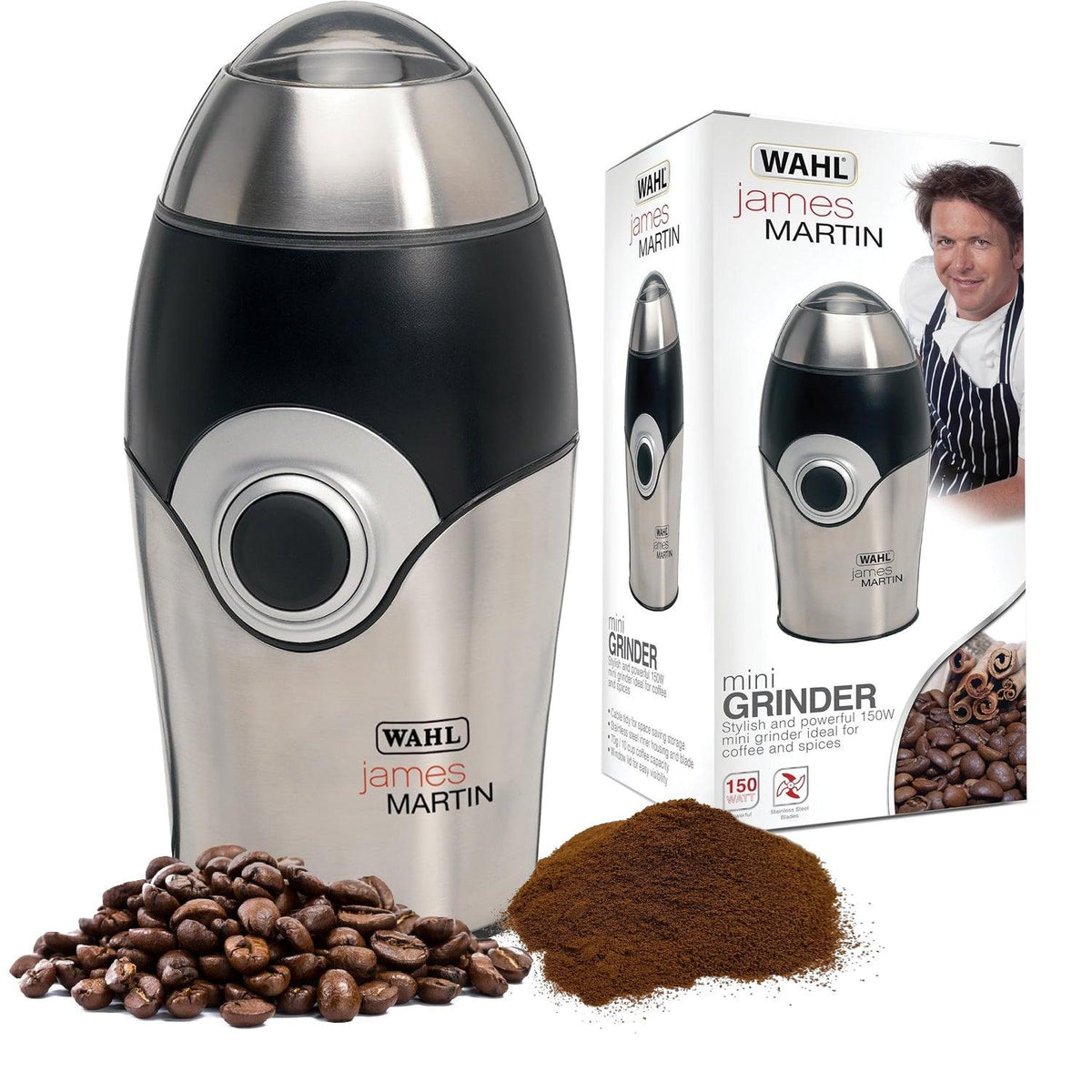 Electric Coffee Grinder Machine - Mini 150w Grinder  For Coffee Beans Nuts & Spice