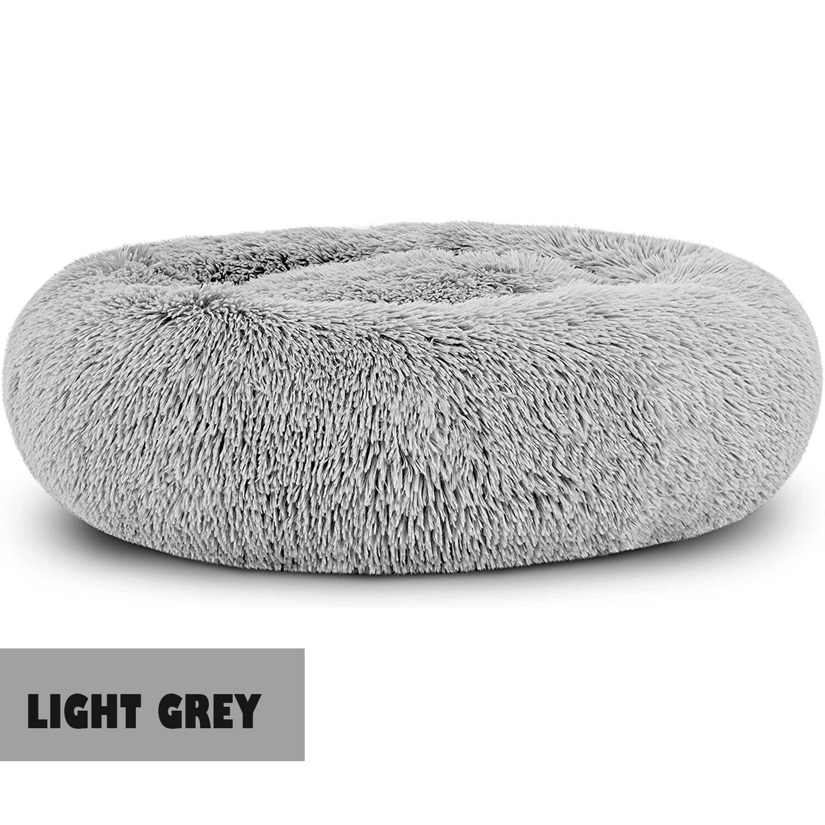 Donut Dog Bed – Anti-Anxiety Round Pet Bed for Cozy Sleep & Joint Support