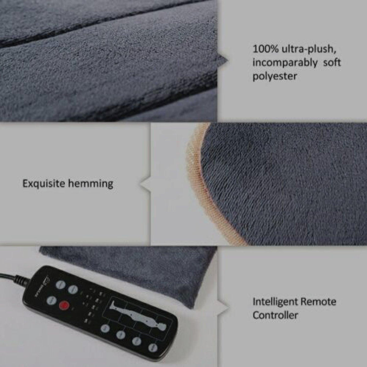 Full Body Massage Mat UK - Massage Mat with Heating, Massage Pad with 10 Vibrating Motors