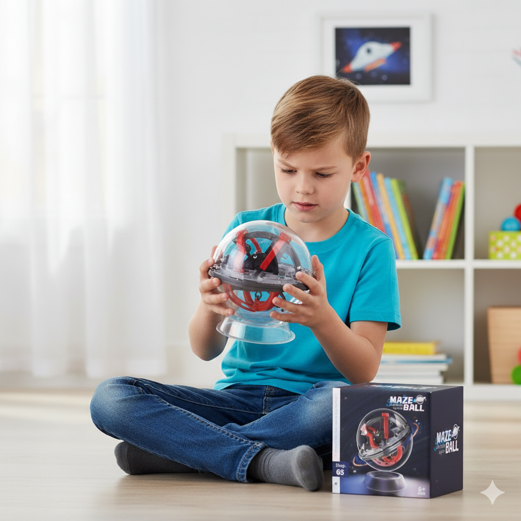 3D Maze Ball Toy