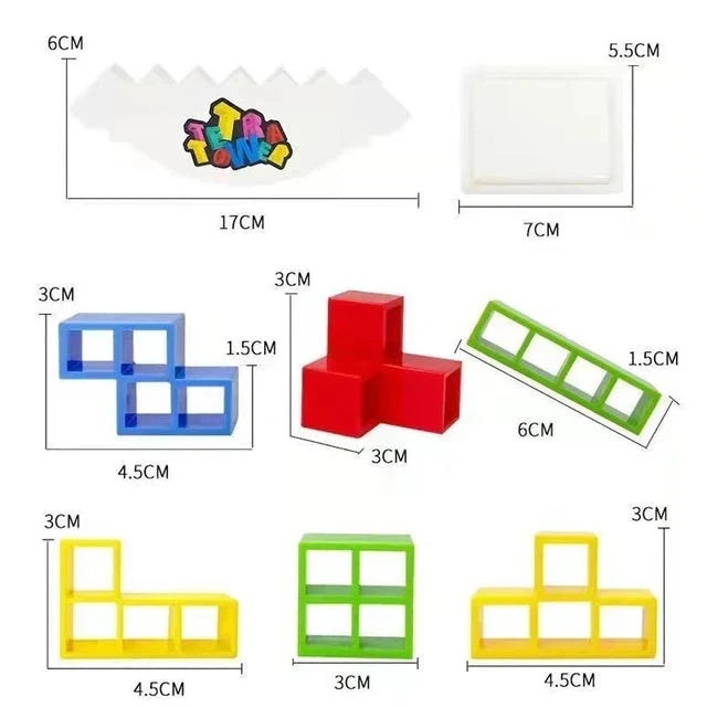 BlockTower - Balance Stacking Board