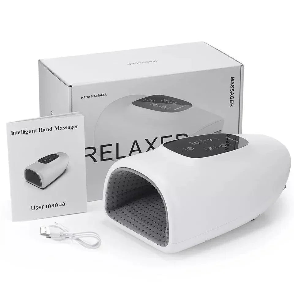 Hand Massager Machines - Electric Hand Massager for Palm Massage Cordless Heat Accupressure Massager