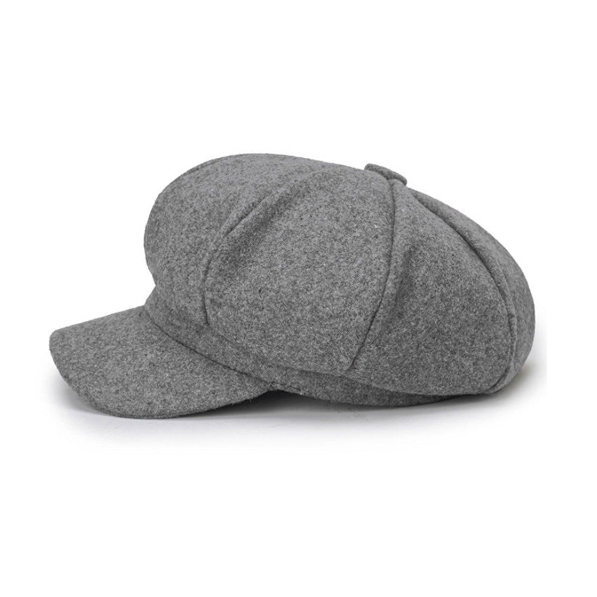 Knitted Baker Boy Hat Womens - Ladies Womens Girls Wool Blend Baker Boy Peaked Cap Newsboy Hat Christmas UK