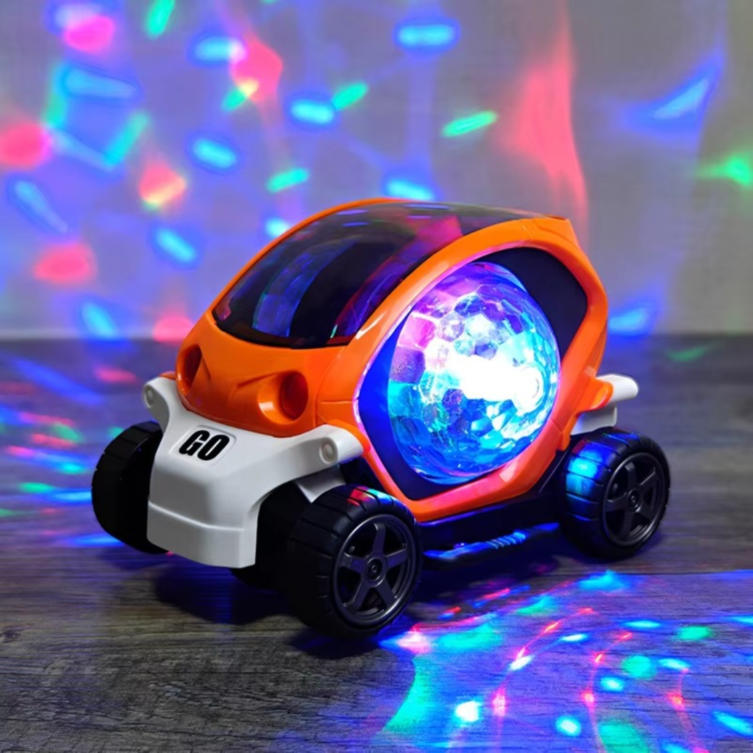 Light Up 360° music stunt car