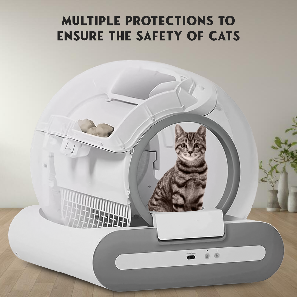 Self Cleaning Cat Litter – Automatic Odour Control Tray for Hassle-Free Cleaning