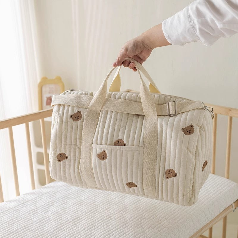 Large mommy baby bag - space for everything moms need!