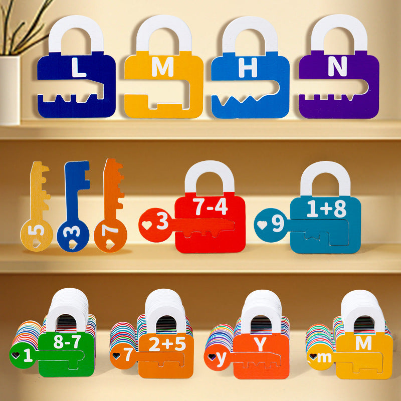 Letters and Maths Locks and Keys Educational Game