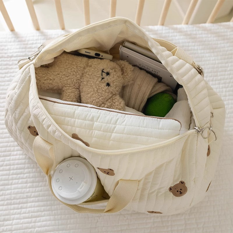 Large mommy baby bag - space for everything moms need!