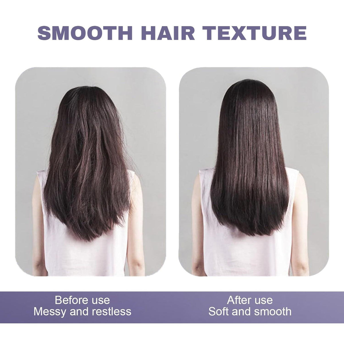 Cordless Hair Straightener - Portable Hair Straightener Brush Antiscald Hair Iron