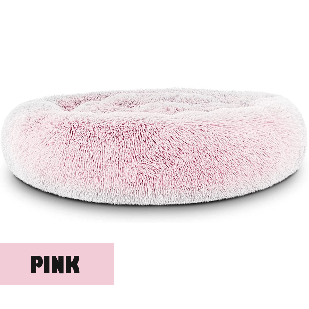 Donut Dog Bed – Anti-Anxiety Round Pet Bed for Cozy Sleep & Joint Support