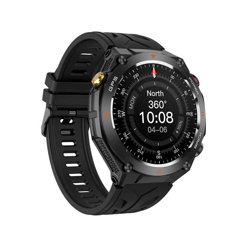 Smartwatch Airwatch Pro AI - Voice Assistant, Bluetooth Calling, GPS Fitness Tracker
