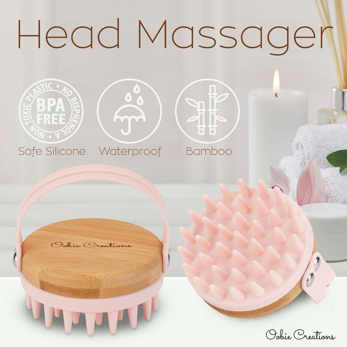 Scalp Exfoliation Brush - Scalp Massager Shampoo Brush Hair Washing Massager Scalp Brush Scrubber