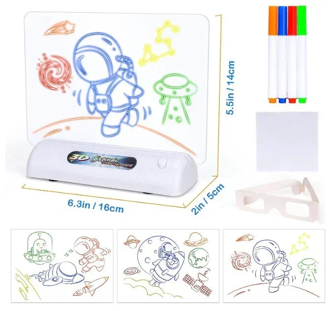 Glow Art Drawing Board