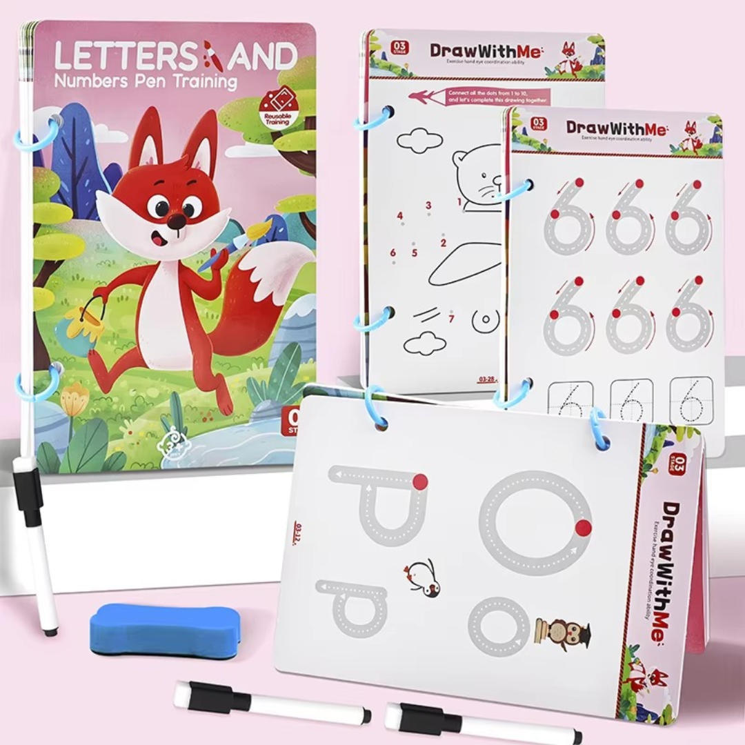Line Drawing - Pen Control Training Book for Kids