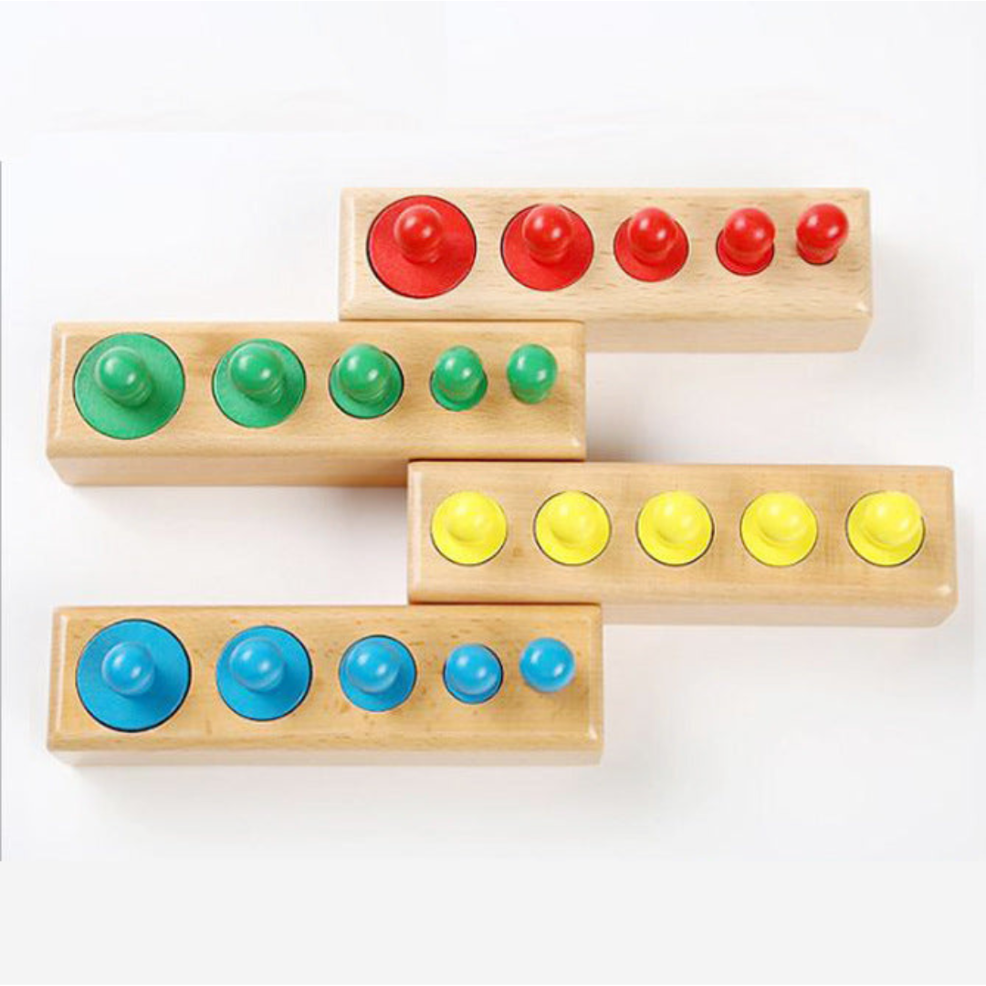 Montessori Wooden Cylinder Puzzle